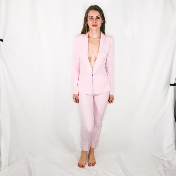 house of cb pink blazer